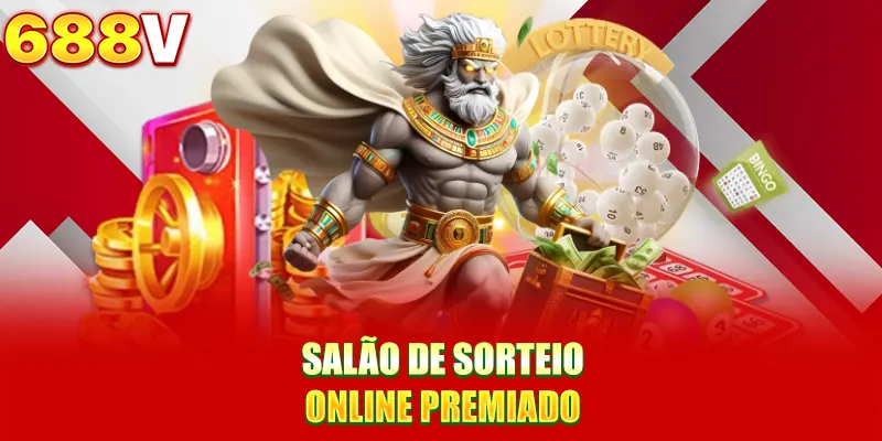 Salão de sorteio online premiado